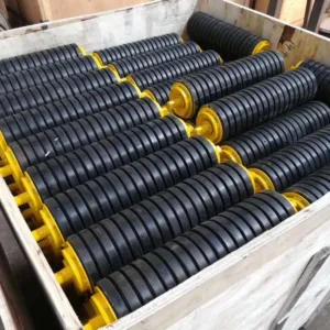 Rubber impact roller